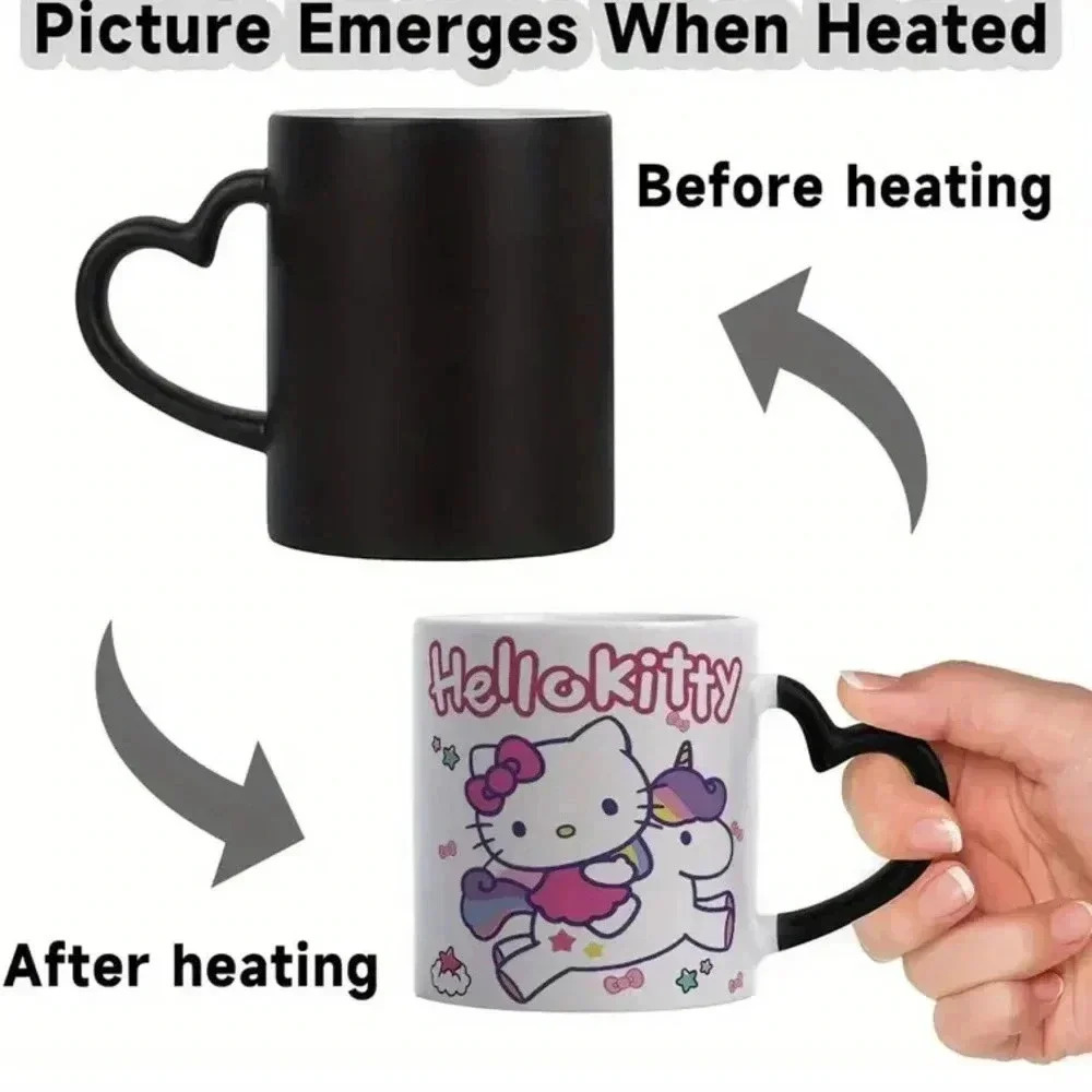 Sanrio Hello Kitty 11oz Thermochromic Ceramic Mug - NIB